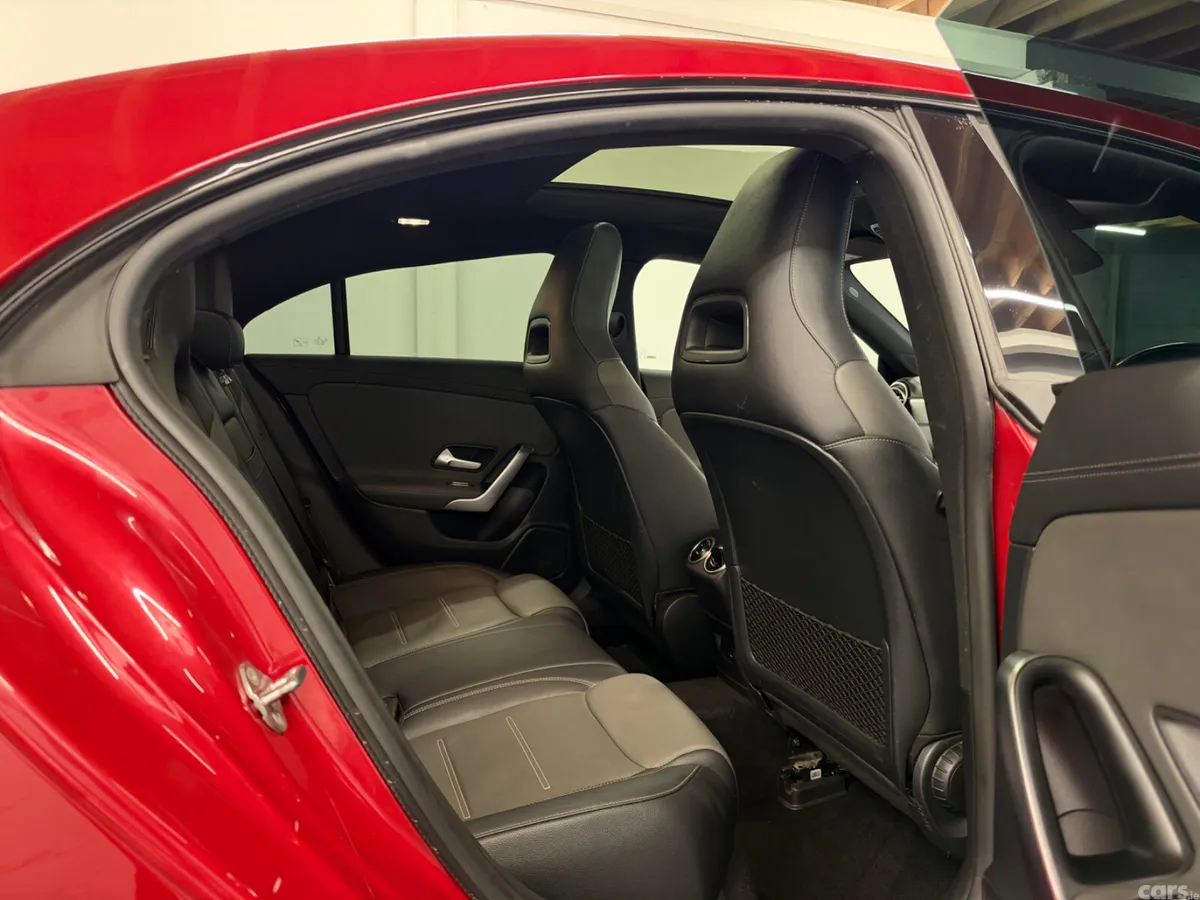 Mercedes-Benz CLA Coupe, Petrol Hybrid, 2022, Red