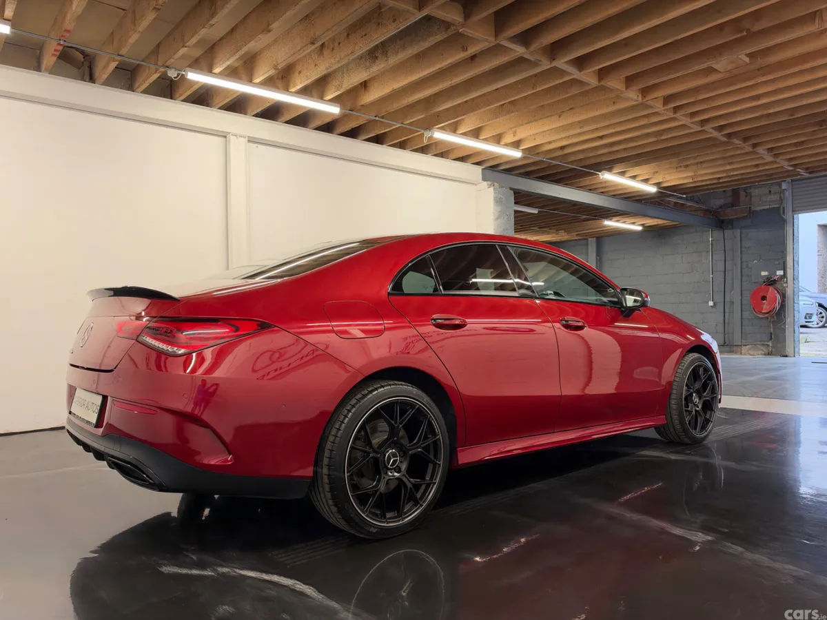 Mercedes-Benz CLA Coupe, Petrol Hybrid, 2022, Red