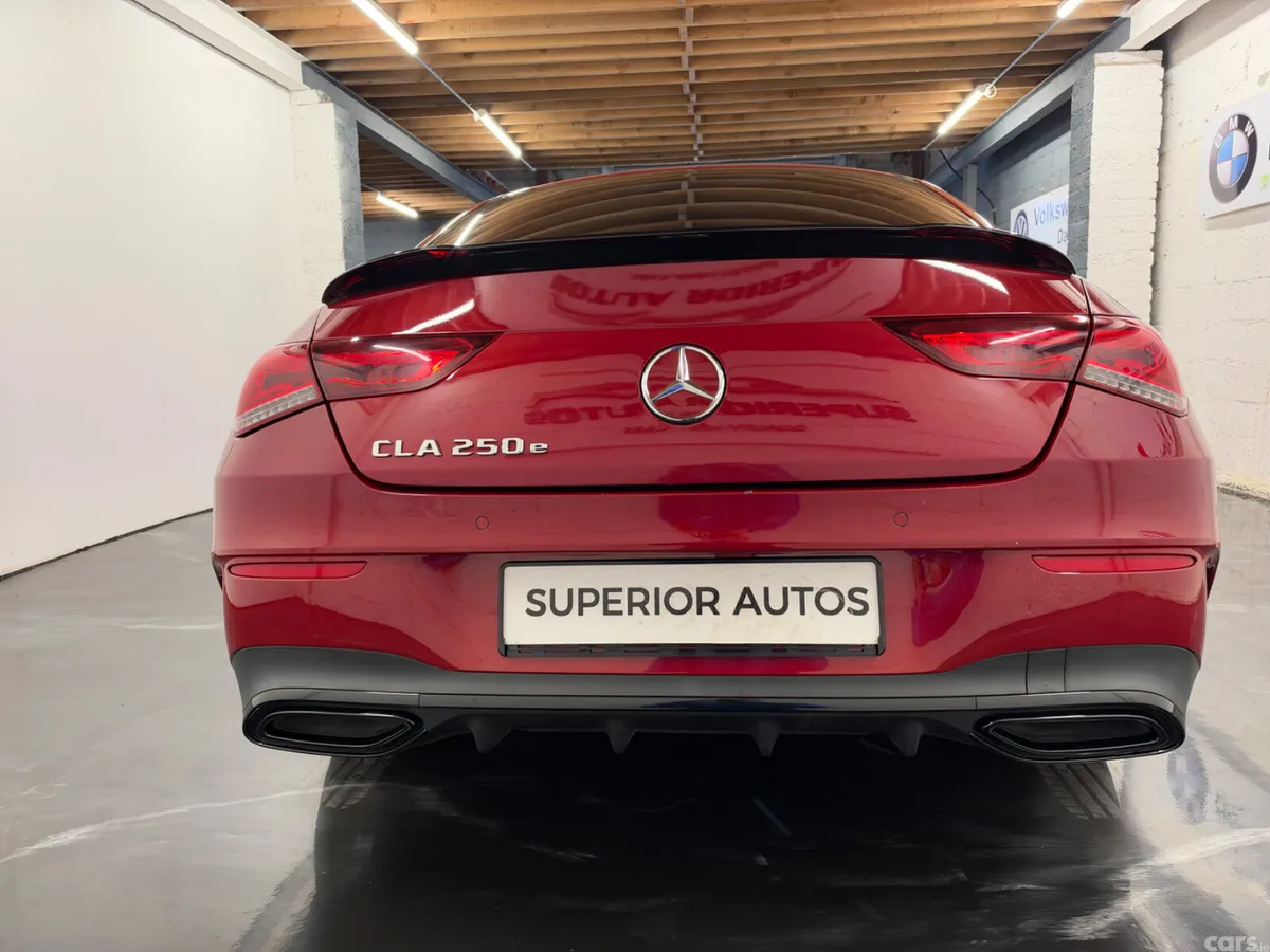 Mercedes-Benz CLA Coupe, Petrol Hybrid, 2022, Red