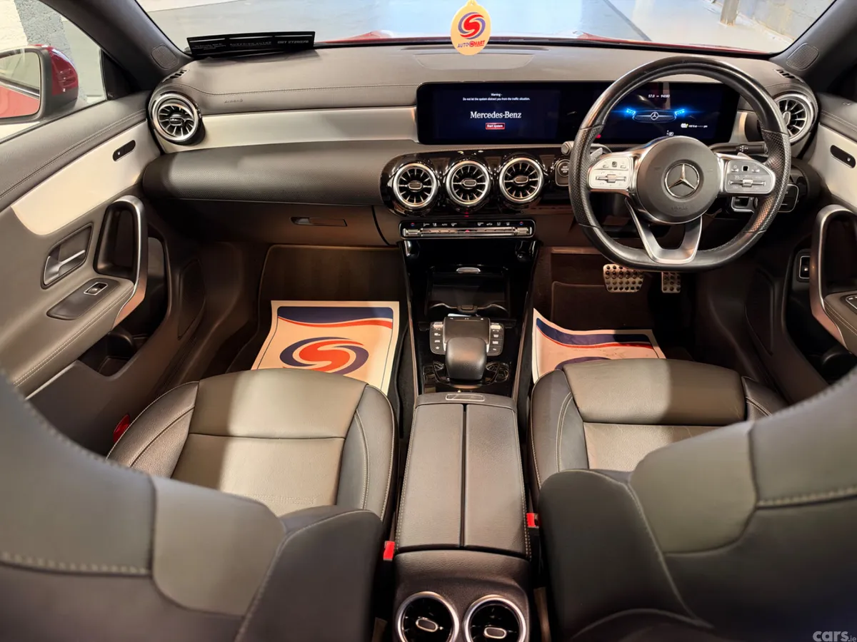Mercedes-Benz CLA Coupe, Petrol Hybrid, 2022, Red