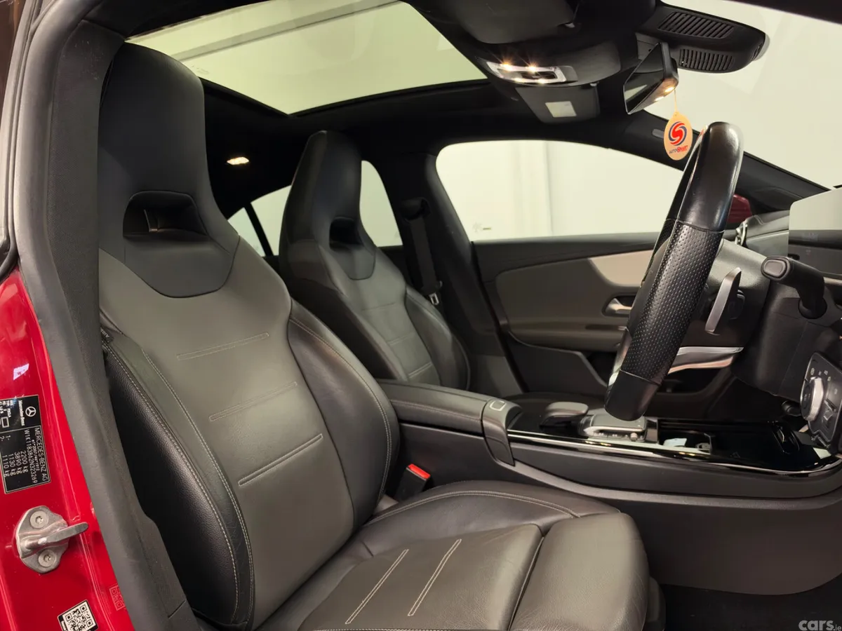 Mercedes-Benz CLA Coupe, Petrol Hybrid, 2022, Red
