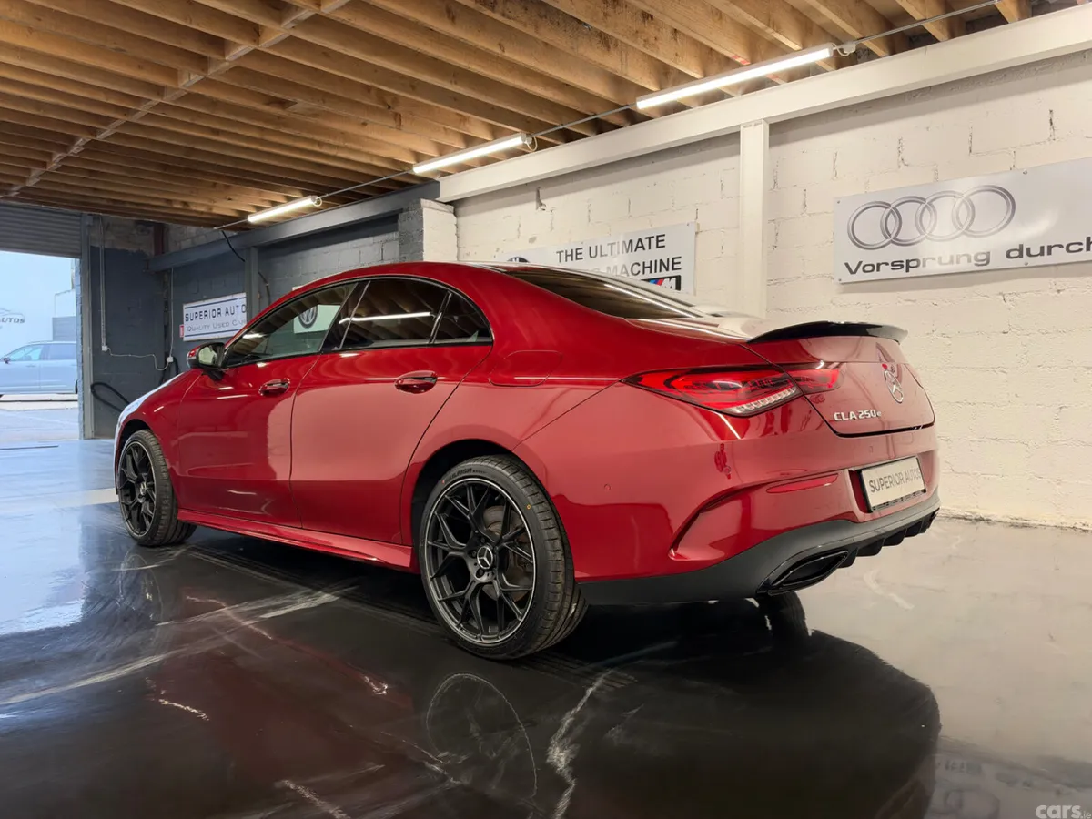 Mercedes-Benz CLA Coupe, Petrol Hybrid, 2022, Red