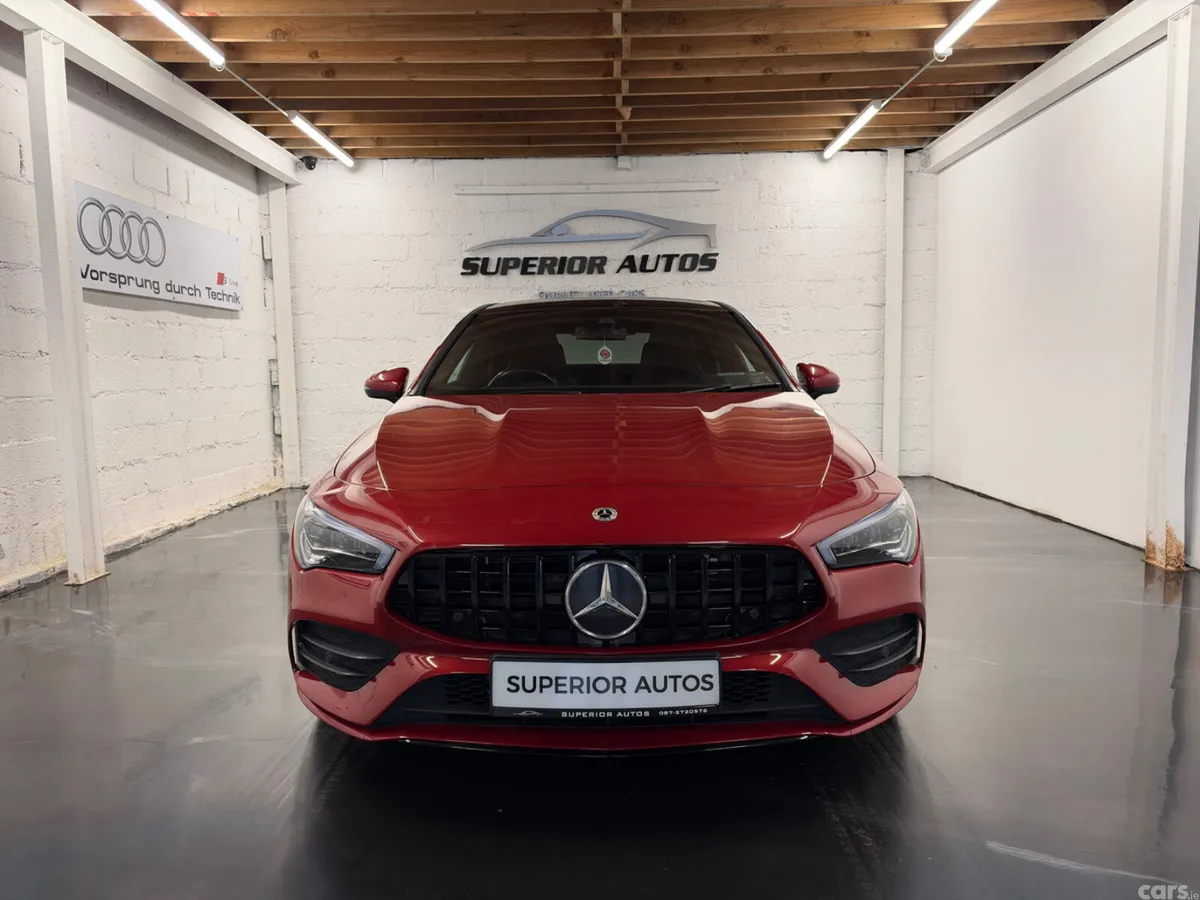 Mercedes-Benz CLA Coupe, Petrol Hybrid, 2022, Red