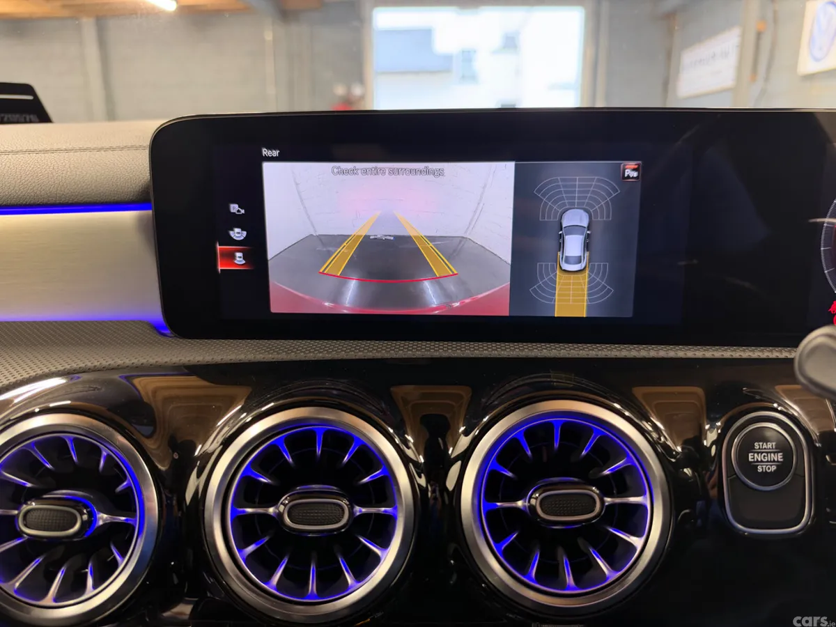 Mercedes-Benz CLA Coupe, Petrol Hybrid, 2022, Red