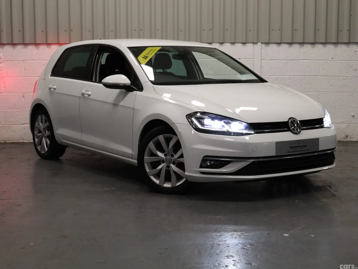 Volkswagen Golf Hatchback, Petrol, 2018, White