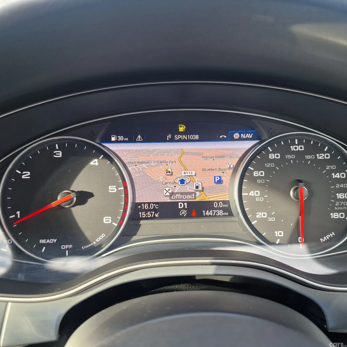 Audi A6 Saloon, Diesel, 2017, Black