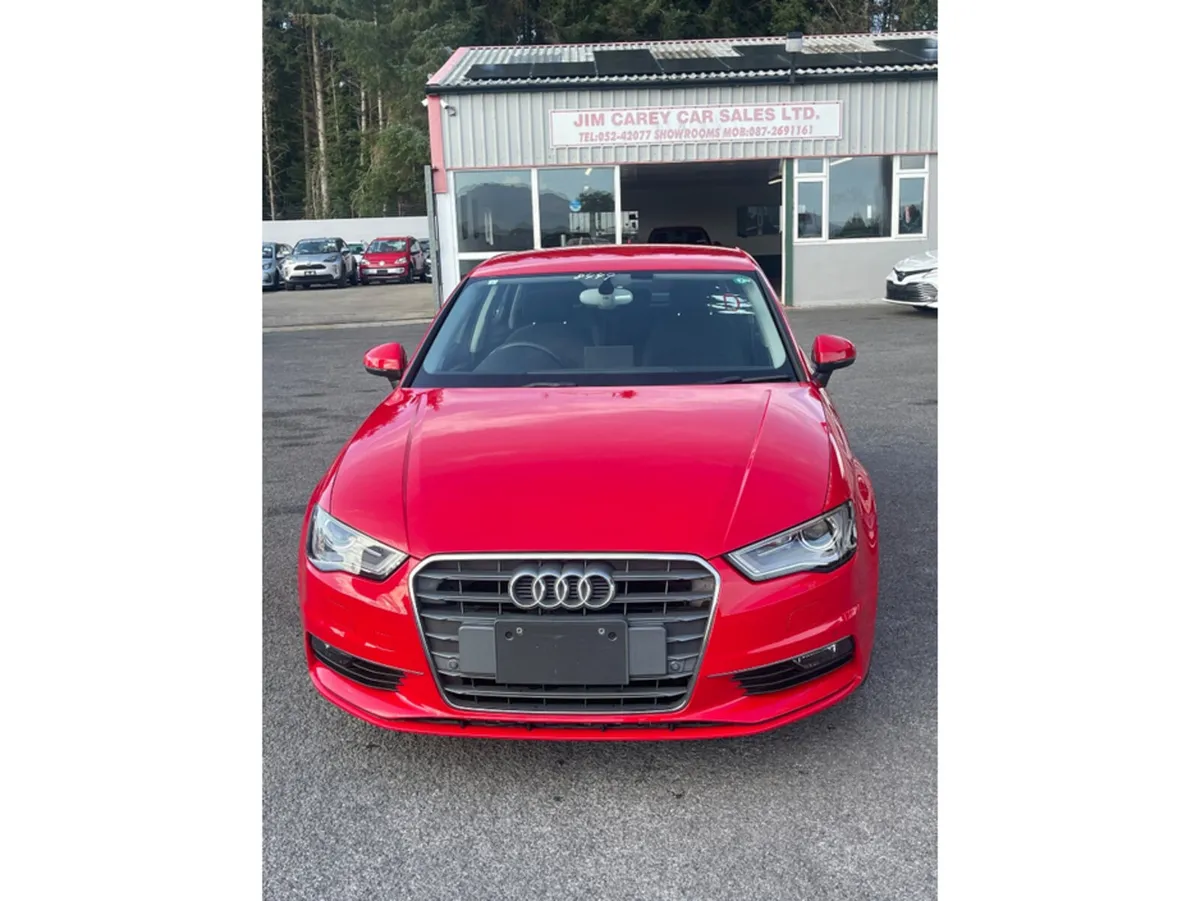 Audi A3 Saloon, Petrol, 2015, Red