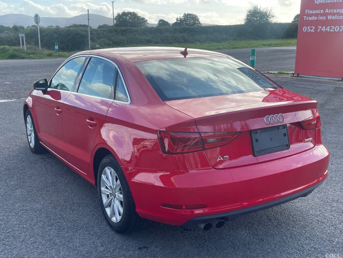 Audi A3 Saloon, Petrol, 2015, Red