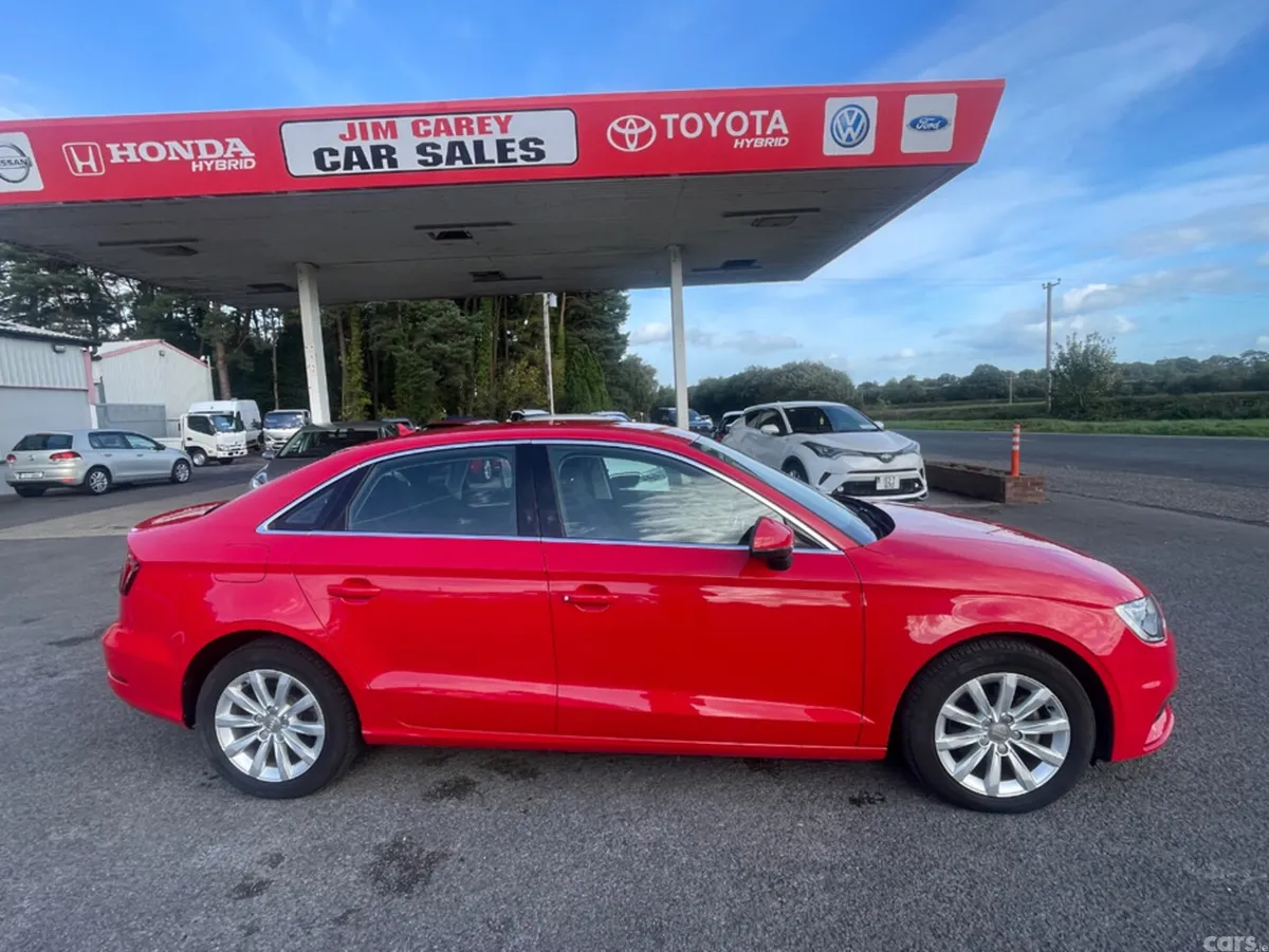 Audi A3 Saloon, Petrol, 2015, Red