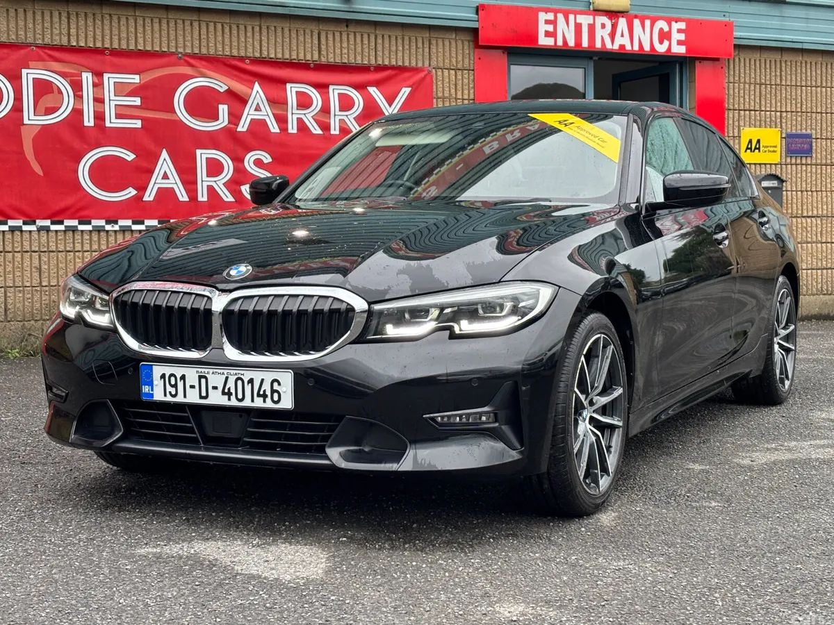 BMW 3-Series Saloon, Diesel, 2019, Black