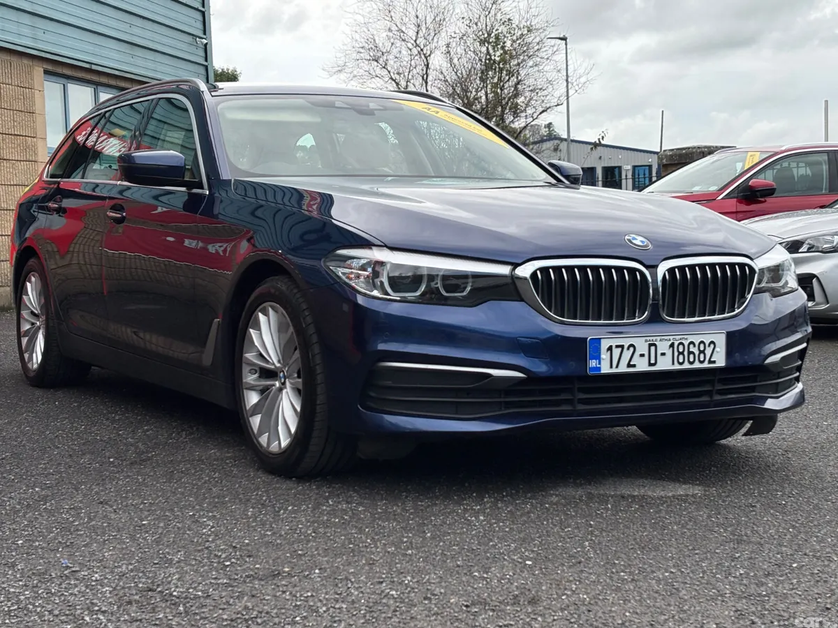 BMW 5-Series Estate, Diesel, 2017, Blue