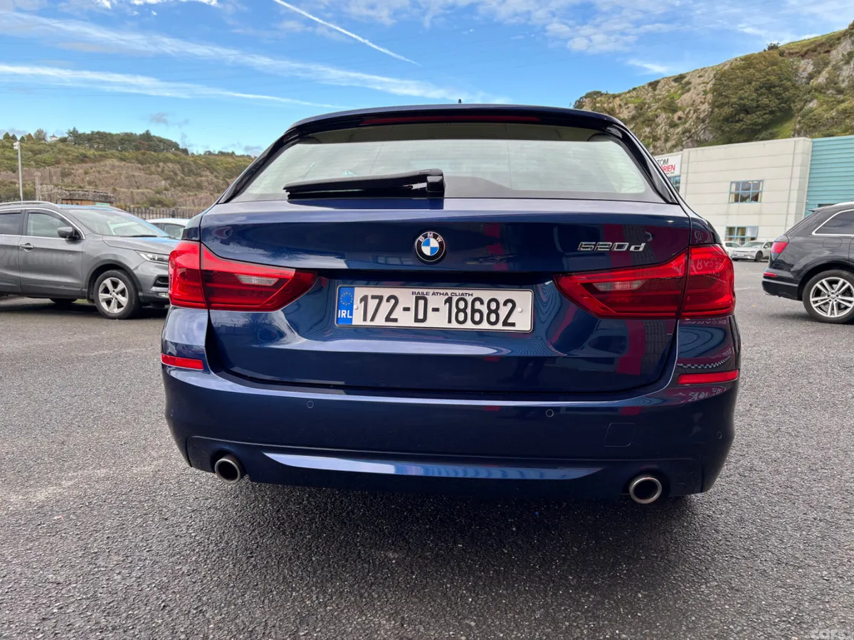 BMW 5-Series Estate, Diesel, 2017, Blue