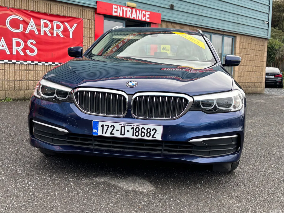 BMW 5-Series Estate, Diesel, 2017, Blue