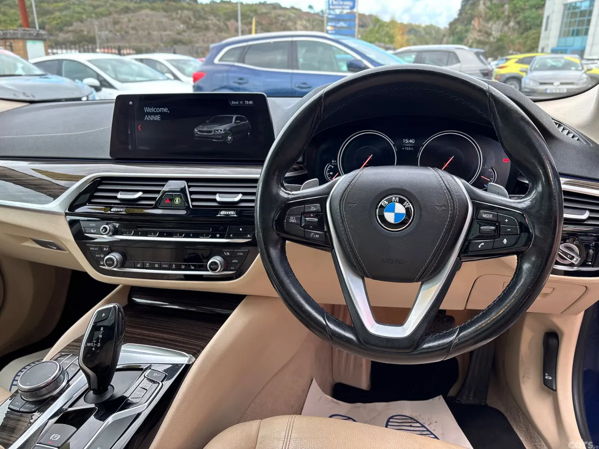 BMW 5-Series Estate, Diesel, 2017, Blue