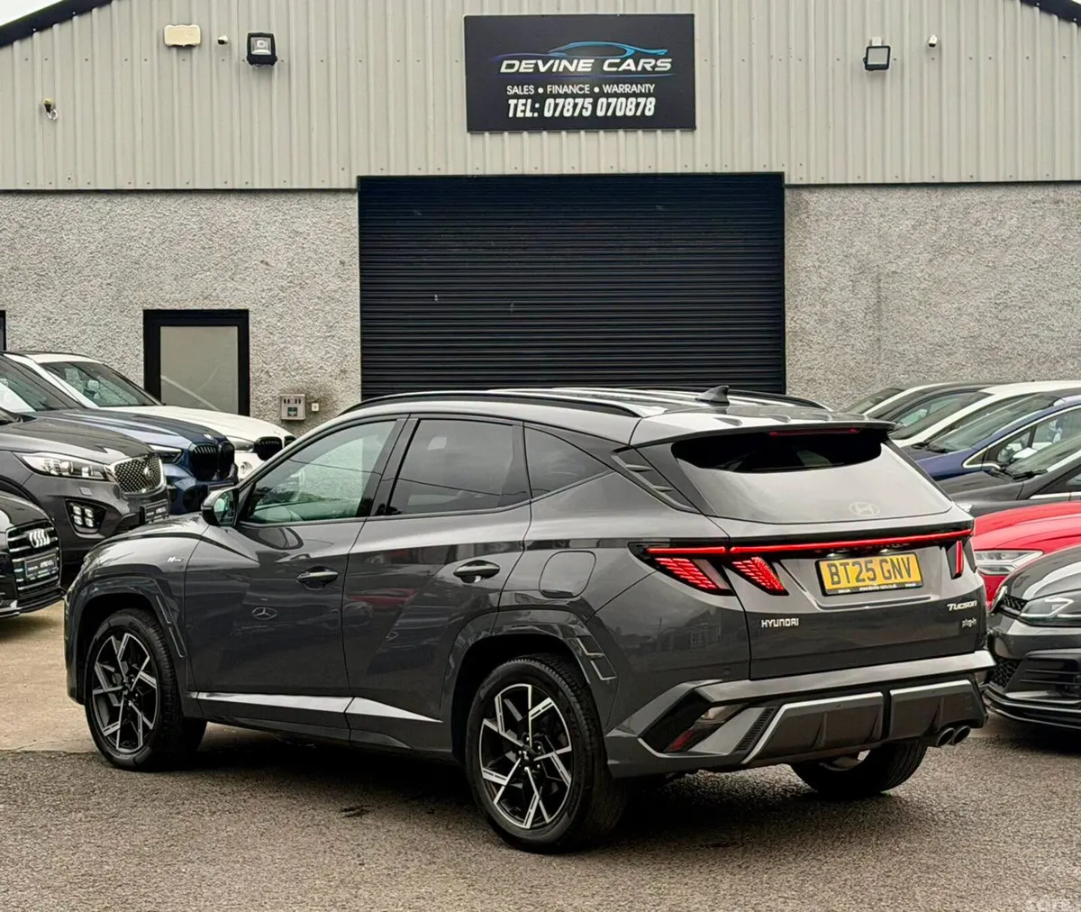 Hyundai Tucson SUV, Petrol Hybrid, 2025, Grey