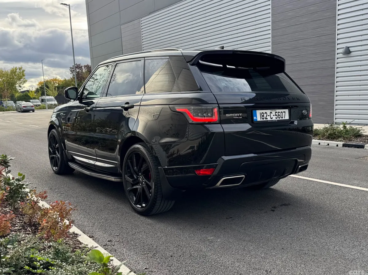 Land Rover Range Rover Sport SUV, Petrol Plug-in Hybrid, 2018, Black