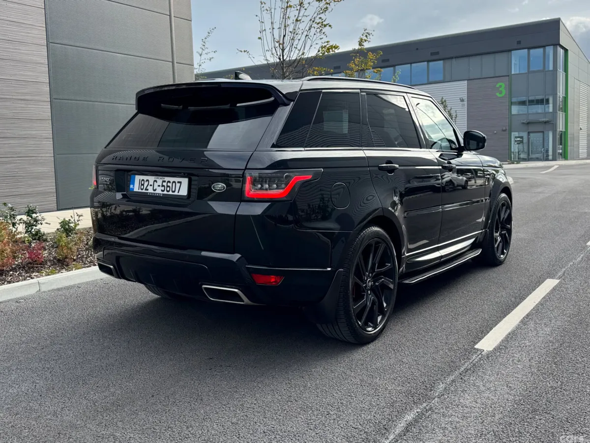 Land Rover Range Rover Sport SUV, Petrol Plug-in Hybrid, 2018, Black