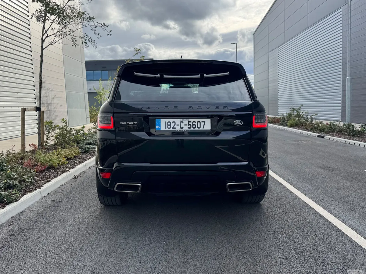 Land Rover Range Rover Sport SUV, Petrol Plug-in Hybrid, 2018, Black