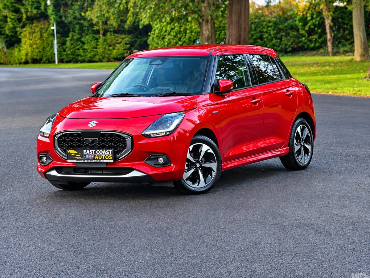 Suzuki Swift Hatchback, Petrol Hybrid, 2024, Red