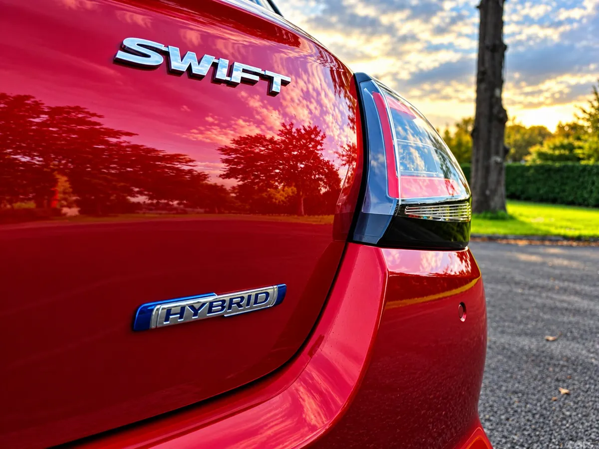 Suzuki Swift Hatchback, Petrol Hybrid, 2024, Red
