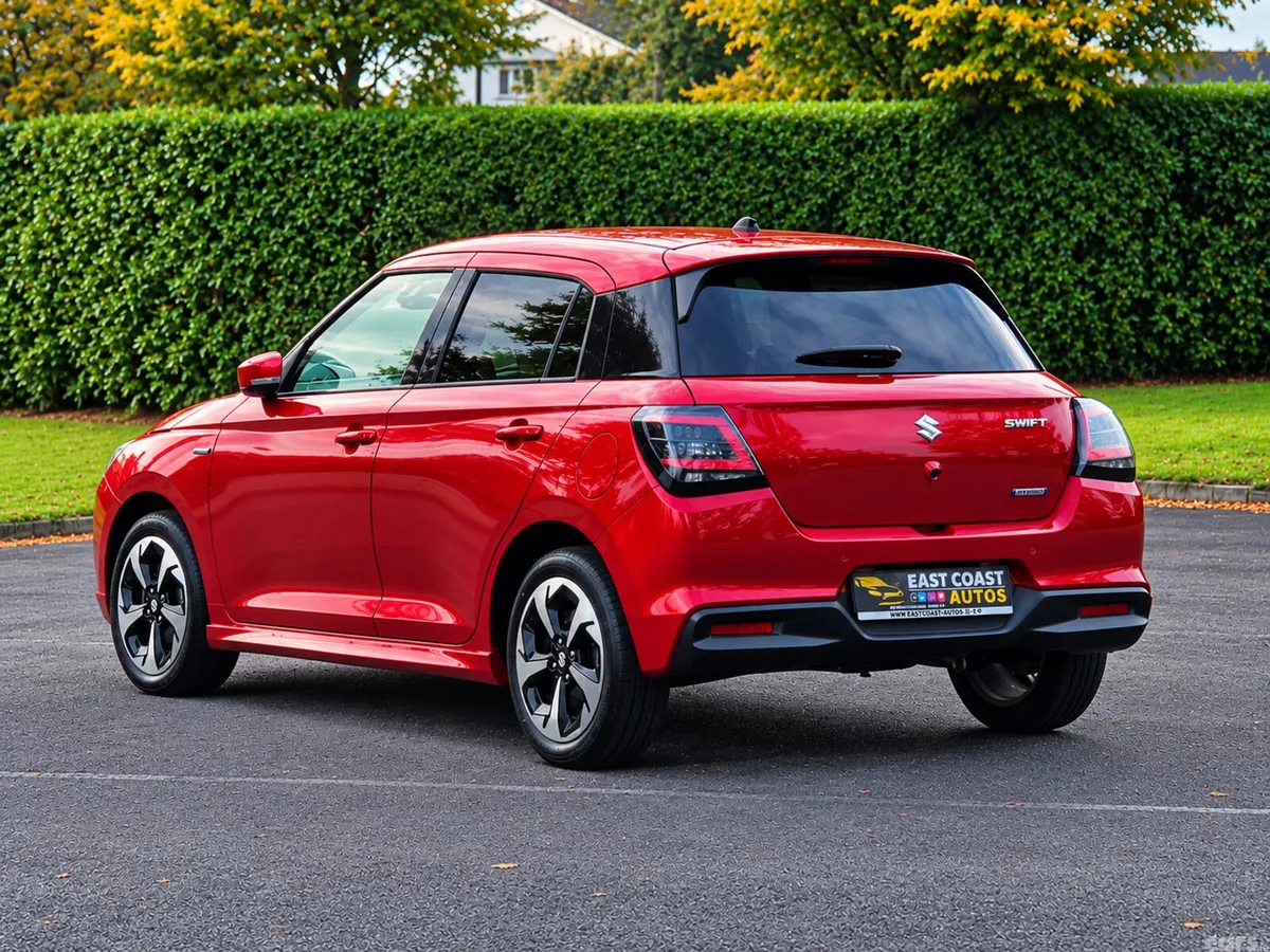 Suzuki Swift Hatchback, Petrol Hybrid, 2024, Red