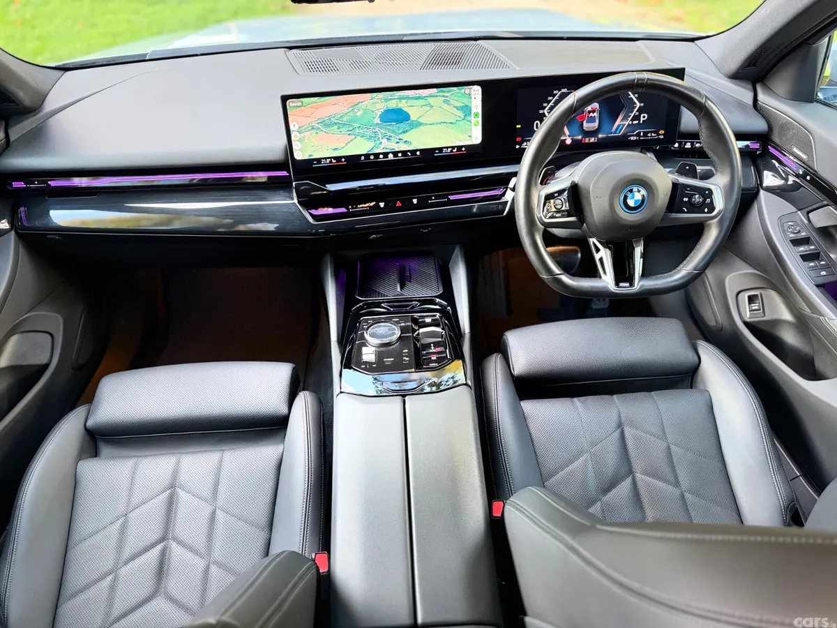 BMW 5-Series Saloon, Petrol Plug-in Hybrid, 2024, Grey