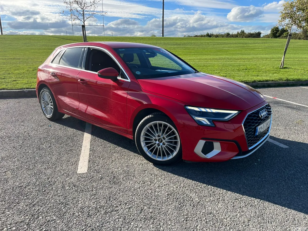 Audi A3 Hatchback, Petrol, 2022, Red