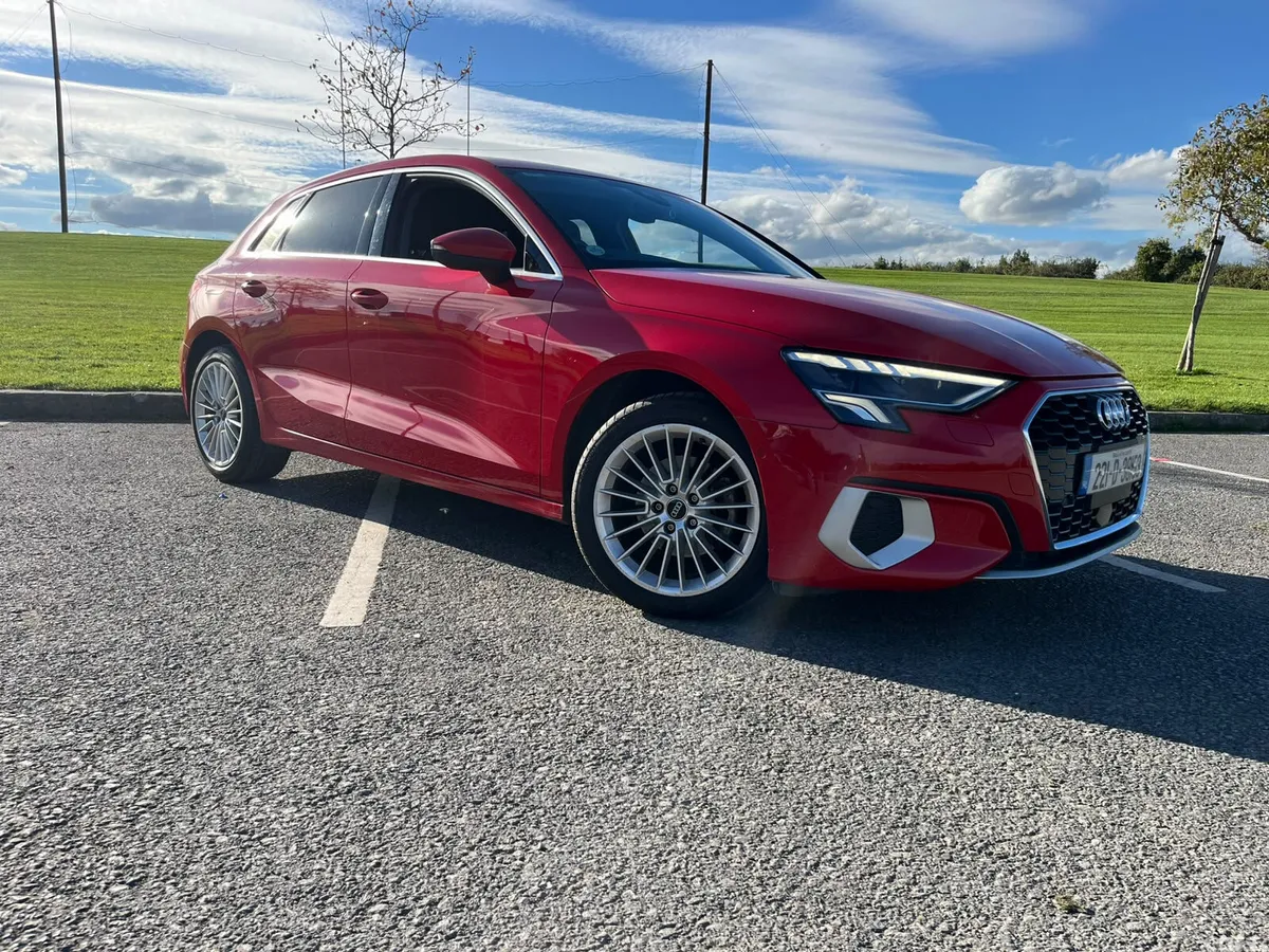 Audi A3 Hatchback, Petrol, 2022, Red