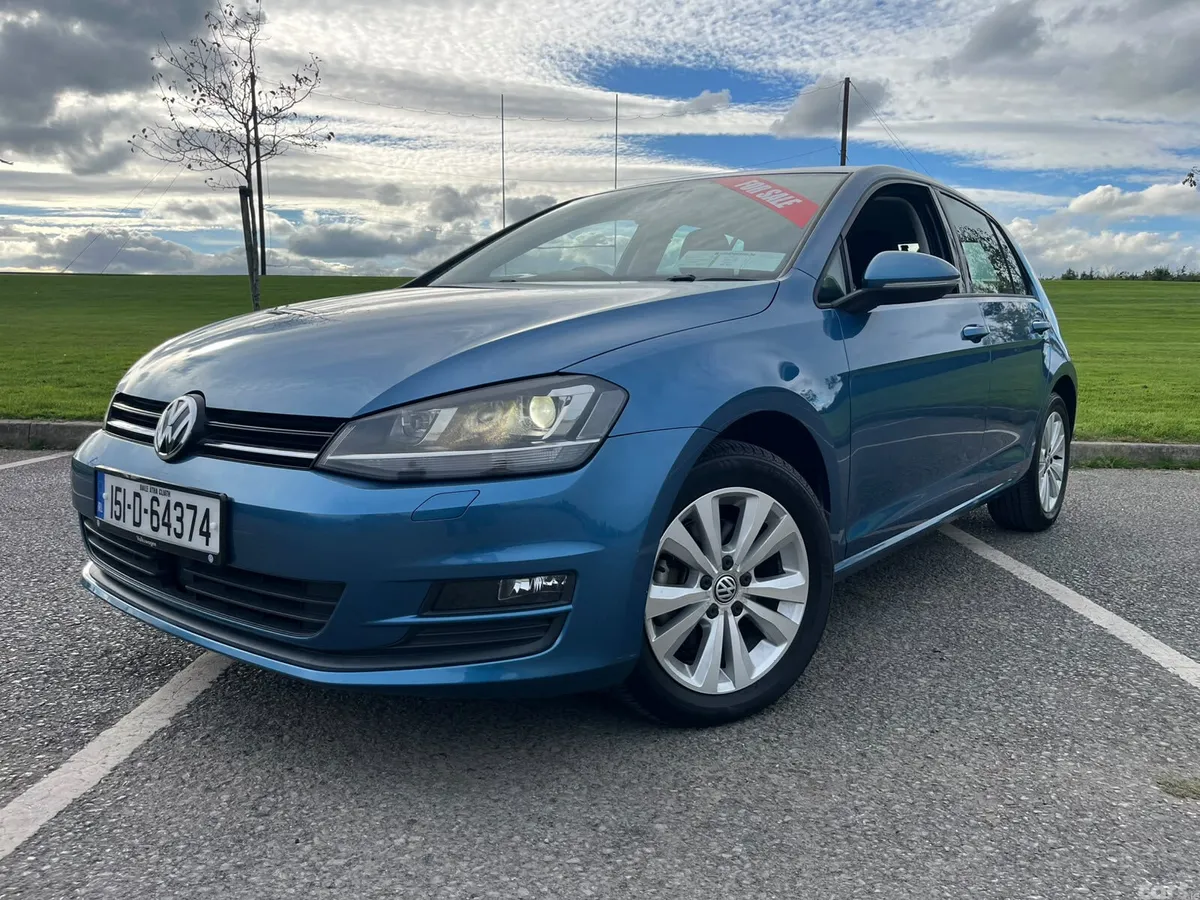 Volkswagen Golf Hatchback, Petrol, 2015, Blue