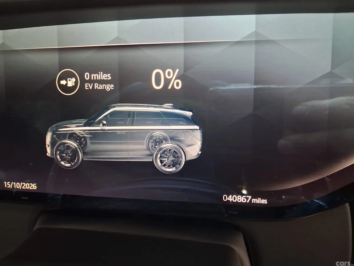 Land Rover Range Rover Sport SUV, Petrol Hybrid, 2023, Blue