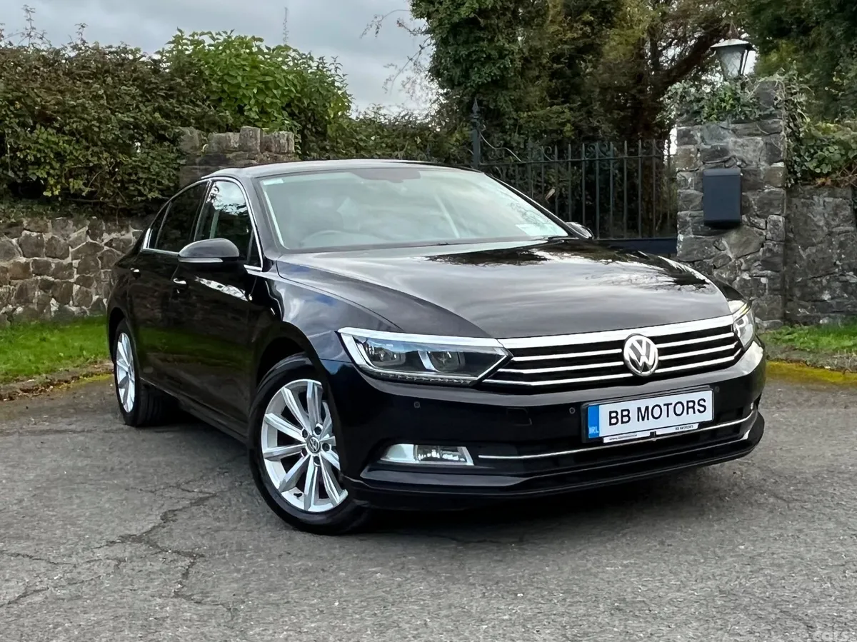 Volkswagen Passat Saloon, Diesel, 2018, Black