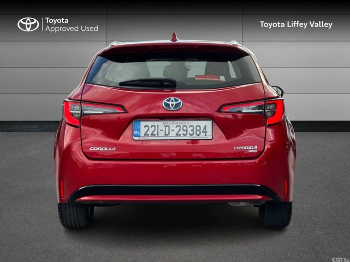 Toyota Corolla Estate, Petrol Hybrid, 2022, Red