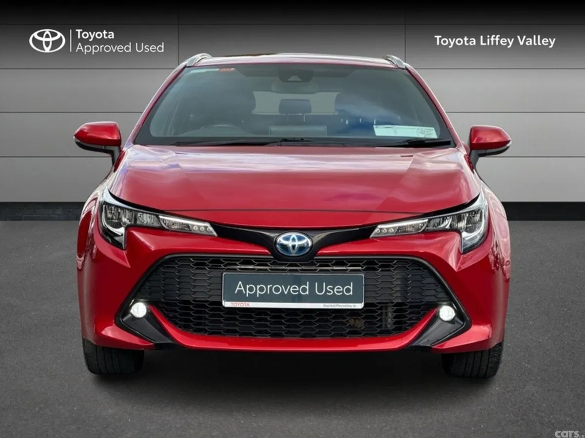 Toyota Corolla Estate, Petrol Hybrid, 2022, Red