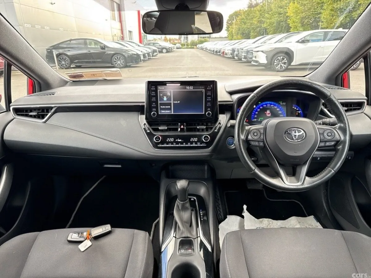 Toyota Corolla Estate, Petrol Hybrid, 2022, Red