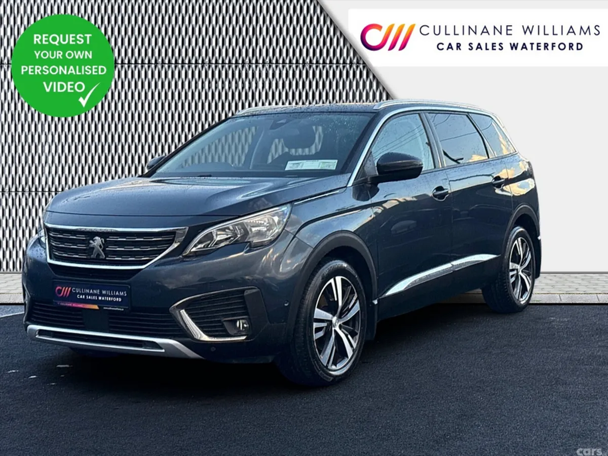 Peugeot 5008 MPV, Diesel, 2018, Blue