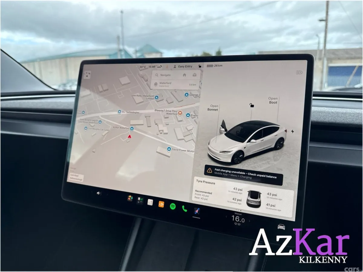 Tesla Model 3 Saloon, Electric, 2024, White