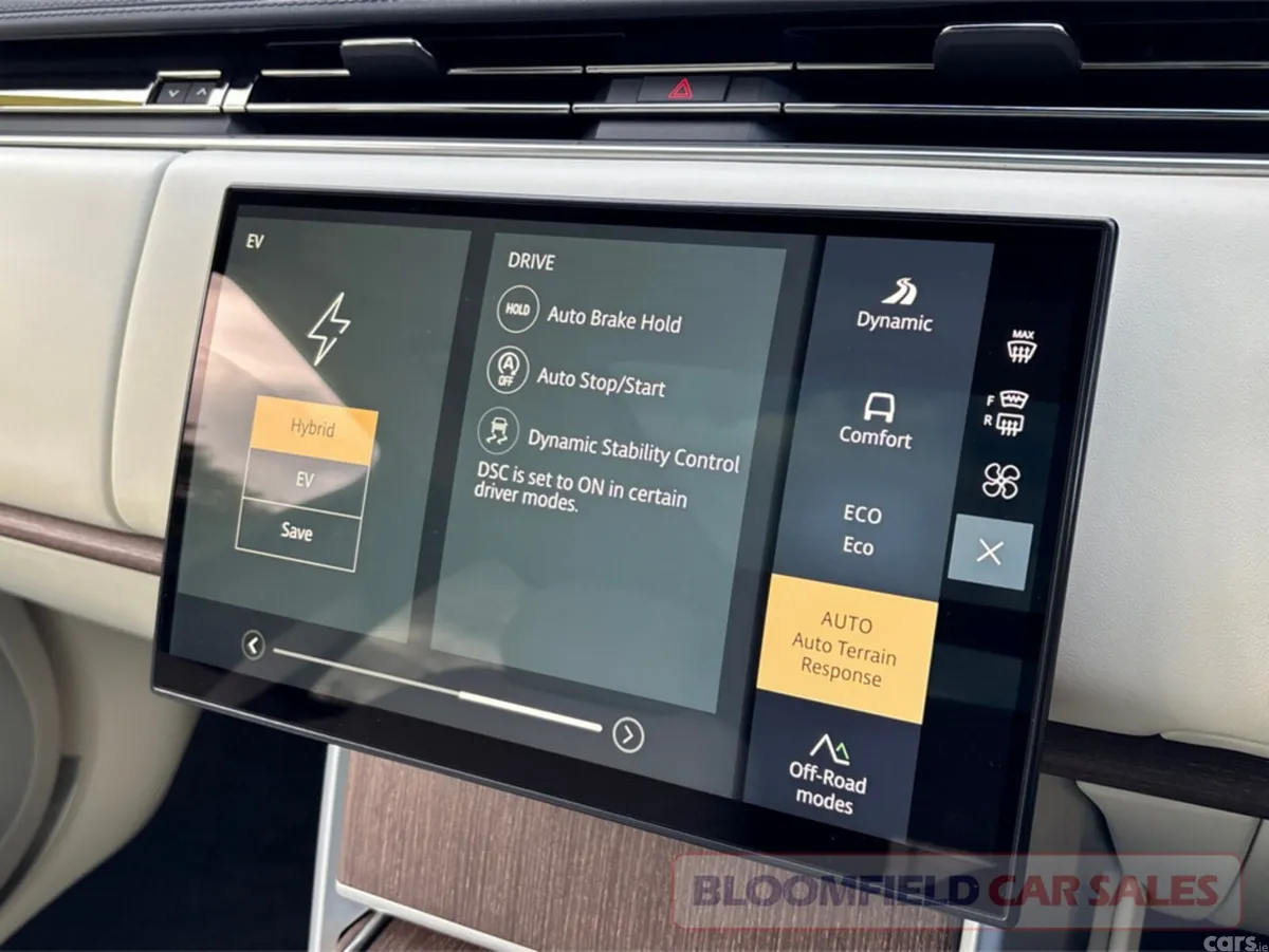 Land Rover Range Rover SUV, Petrol Plug-in Hybrid, 2025, Black