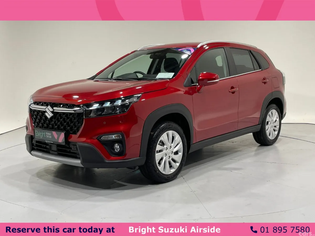 Suzuki S-CROSS SUV, Petrol Hybrid, 2027, Red