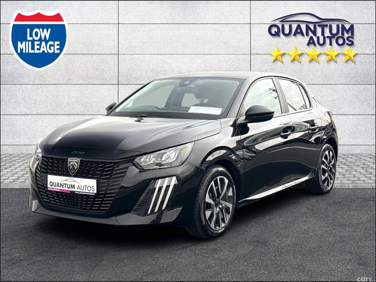 Peugeot 208 Hatchback, Petrol, 2024, Black