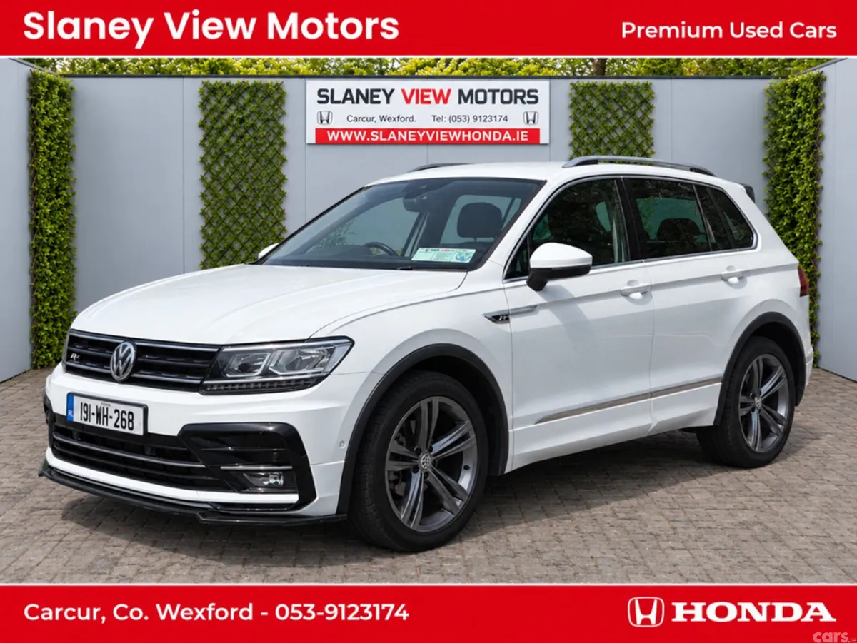 Volkswagen Tiguan SUV, Diesel, 2019, White
