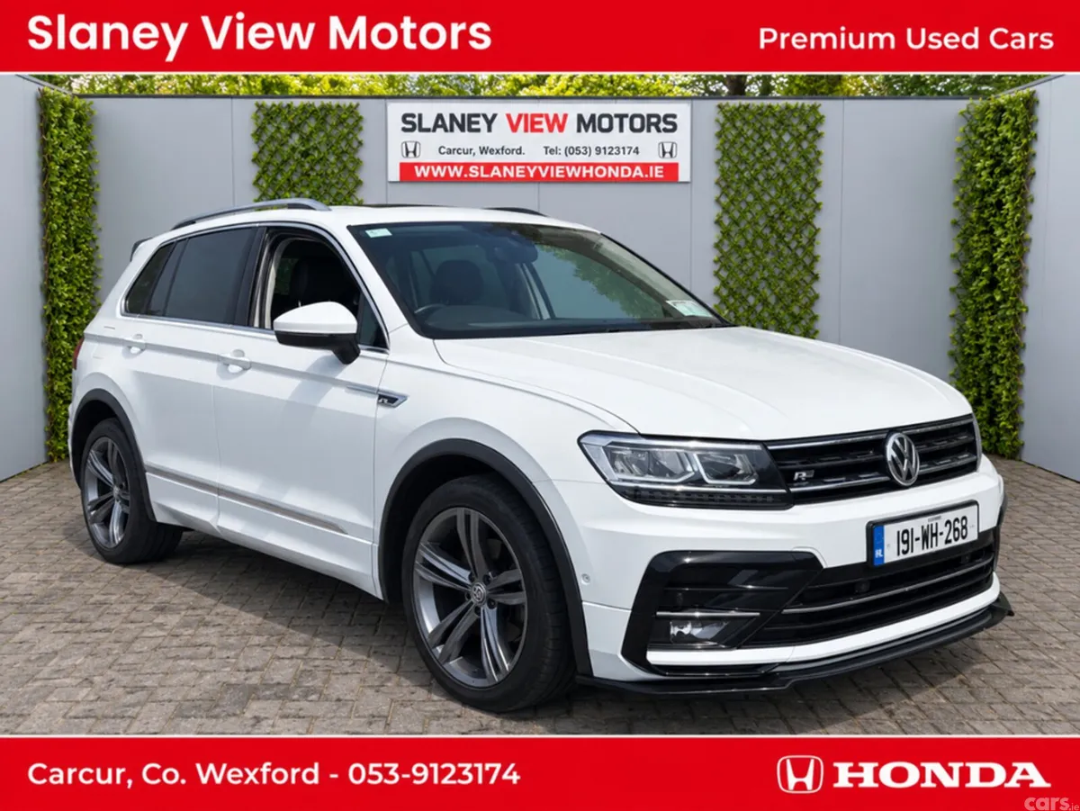Volkswagen Tiguan SUV, Diesel, 2019, White