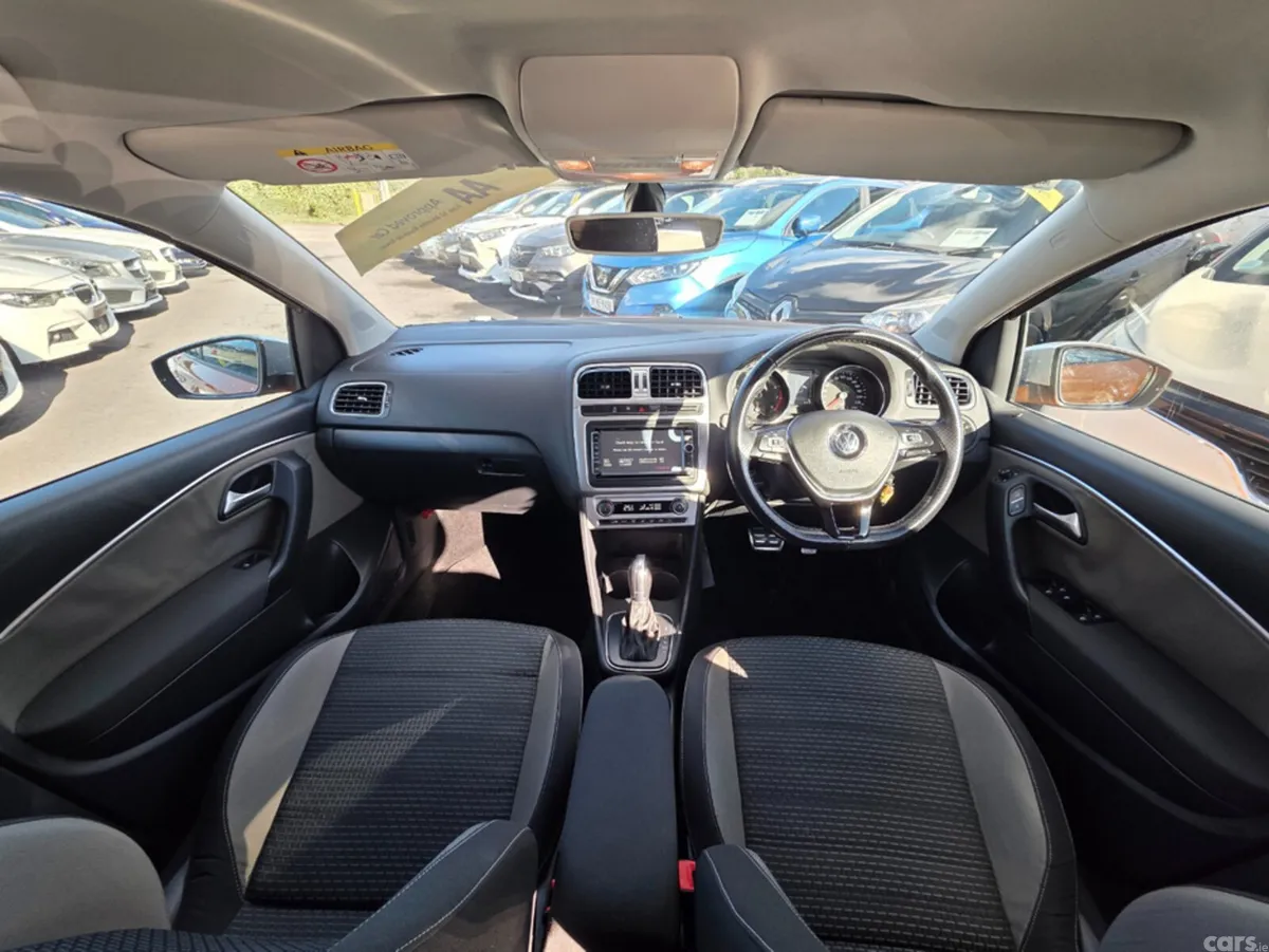 Volkswagen Polo Hatchback, Petrol, 2015, Orange