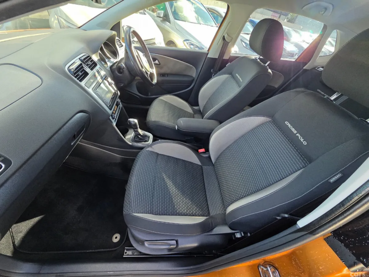 Volkswagen Polo Hatchback, Petrol, 2015, Orange