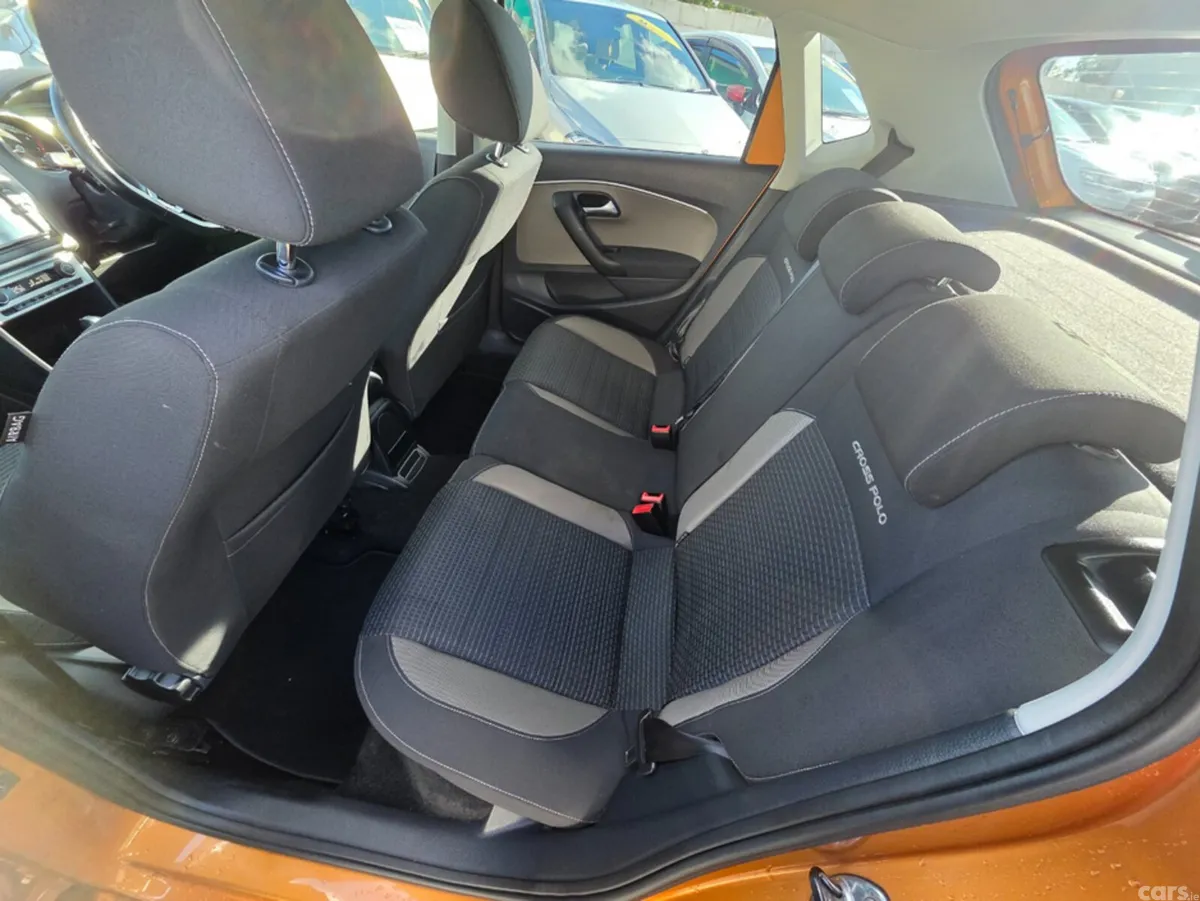Volkswagen Polo Hatchback, Petrol, 2015, Orange