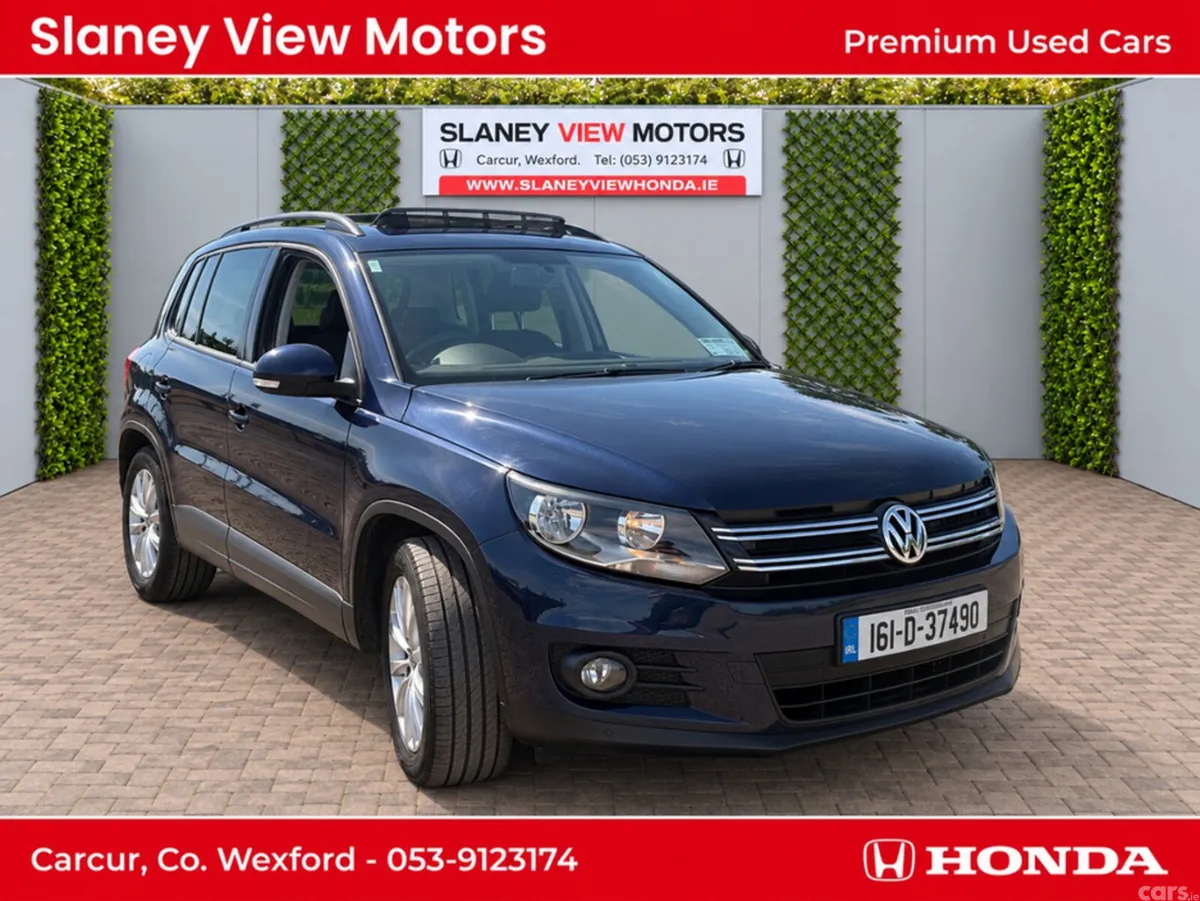 Volkswagen Tiguan SUV, Diesel, 2016, Blue
