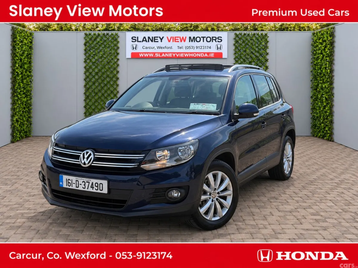 Volkswagen Tiguan SUV, Diesel, 2016, Blue