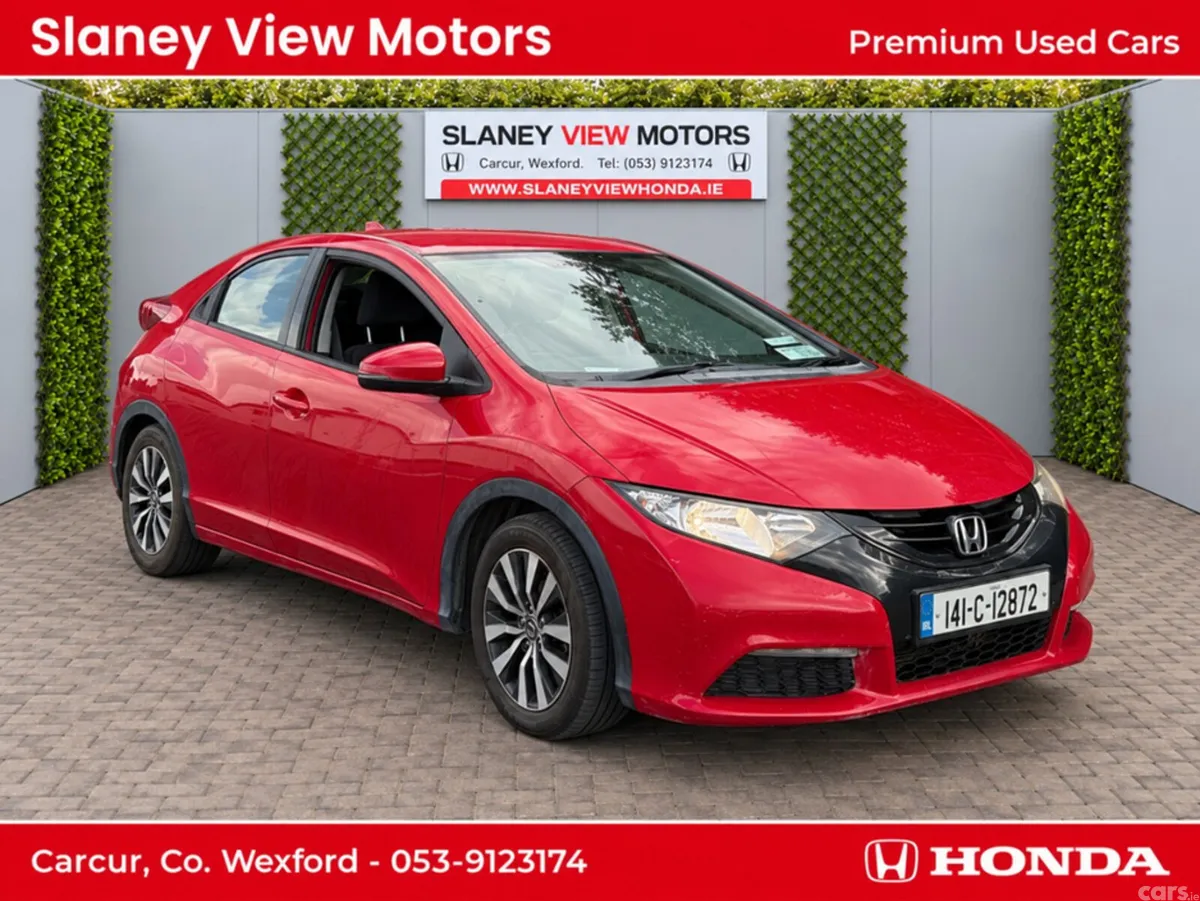 Honda Civic Hatchback, Diesel, 2014, Red