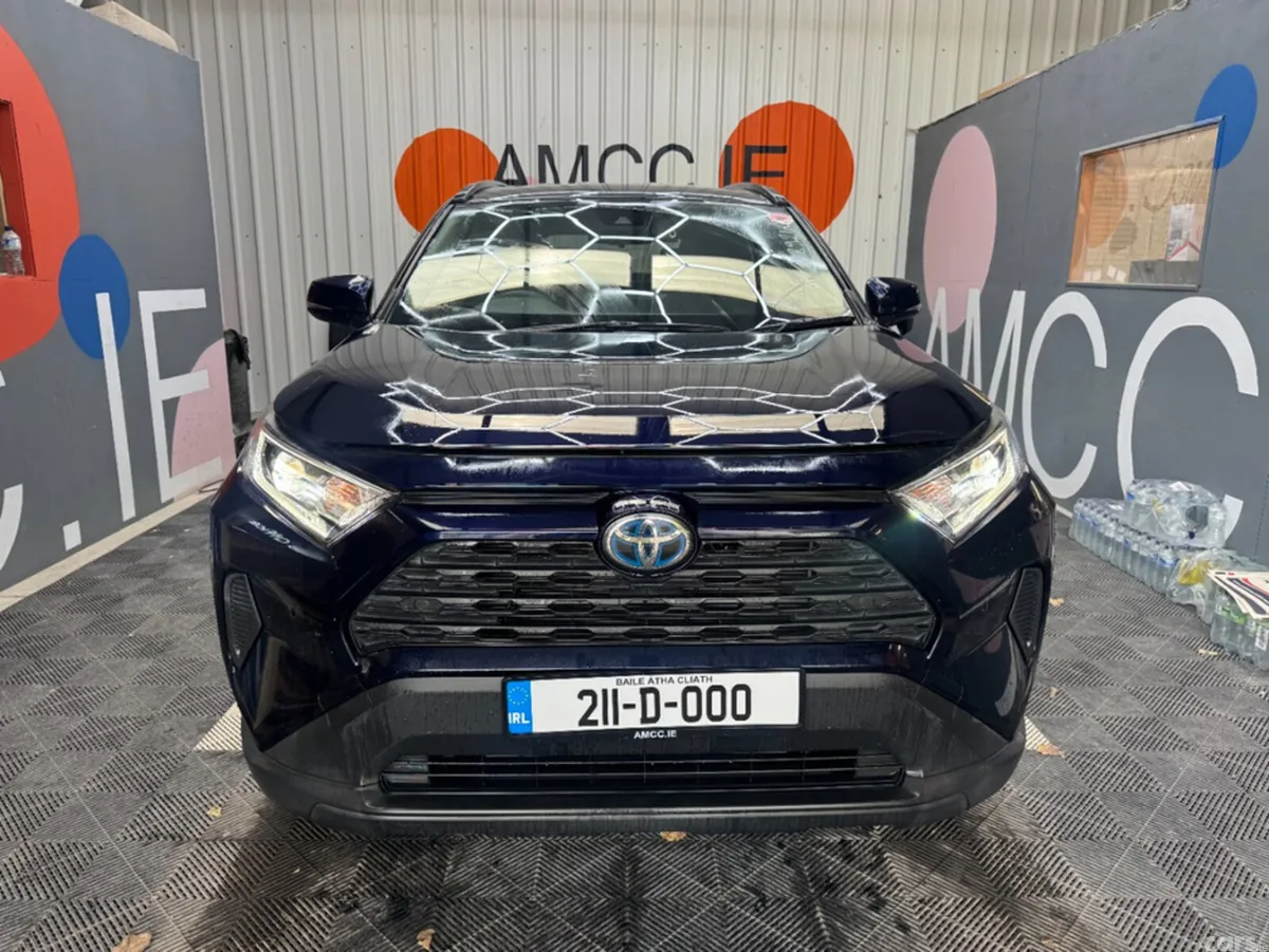 Toyota RAV4 SUV, Petrol Hybrid, 2021, Blue