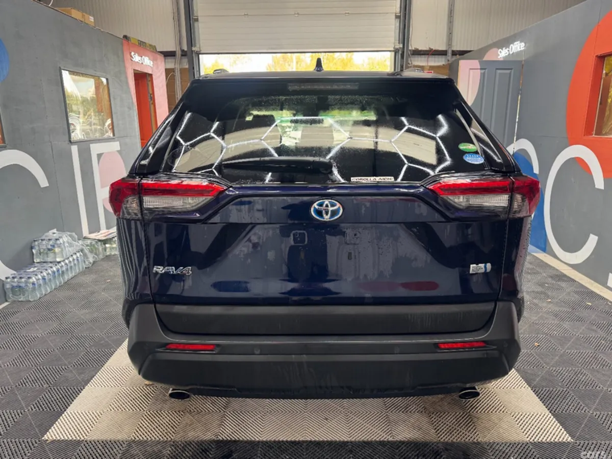 Toyota RAV4 SUV, Petrol Hybrid, 2021, Blue