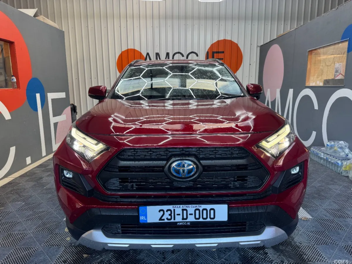 Toyota RAV4 SUV, Petrol Hybrid, 2023, Red